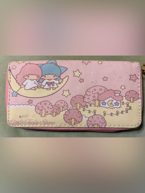Sanrio Handbags - Sanrio Little Twin Stars Pink Zip-around Wallet